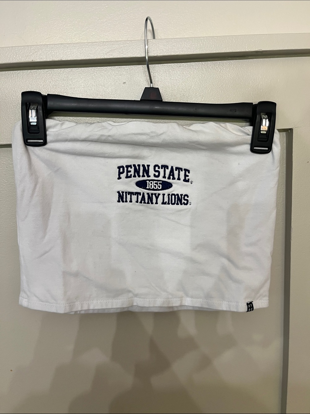 Hype and Vice- Penn State Nittany Lions White Logo Tube Top